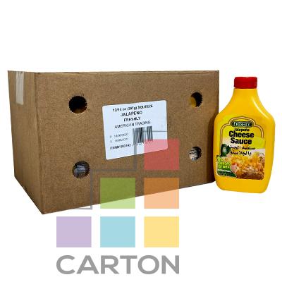 FRESHLYJALAPENO CHEESE SAUCE -12*396ML